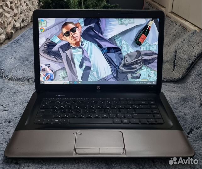 Шустрый ноутбук HP /новый аккумулятор