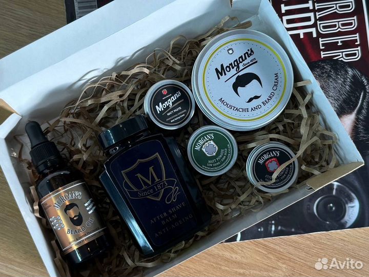 Подарочный набор премиальной мужской косметики