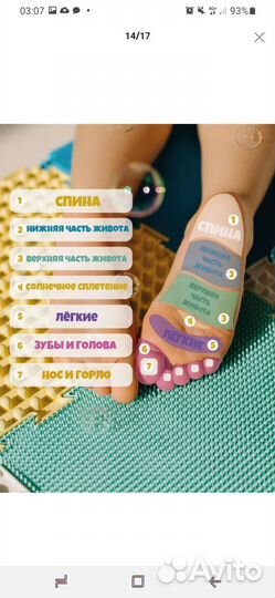 Массажный коврик