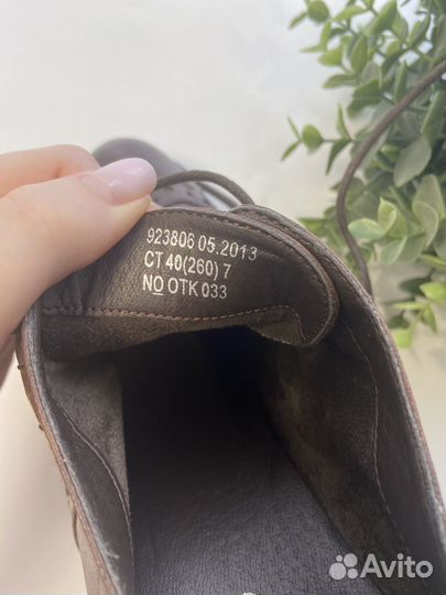 Ботинки на каблуке осенние, 40
