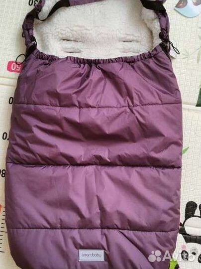 Зимний конверт в коляску до 3 лет