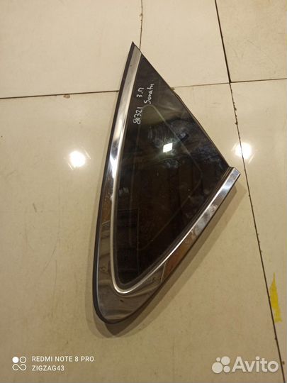Глухое стекло(правое) (Hyundai Sonata viii DN8)