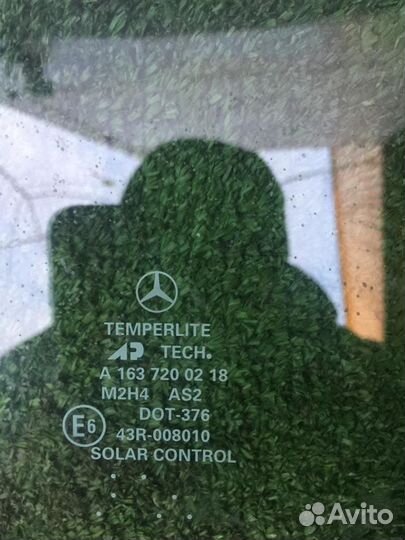 Стёкла MB ML w163