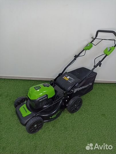 Газонокосилка Greenworks 40V GD40LM46SP арт 250680