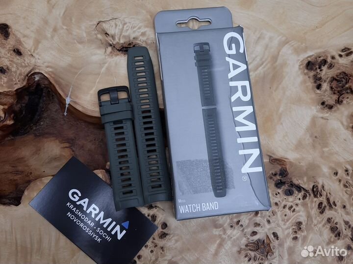 Ремешок ориг Garmin Instinct Moss Green