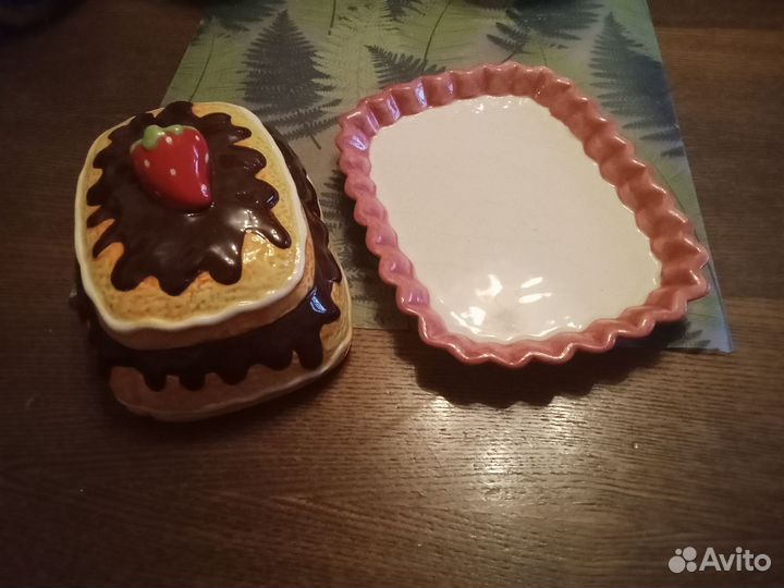 Маслёнка фаянс/керамика