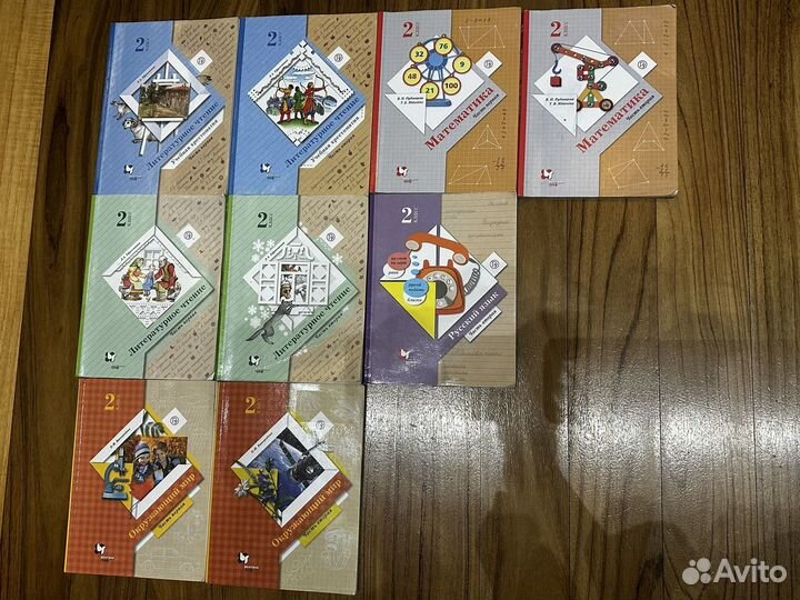 Математика 2 класс 2 учебника