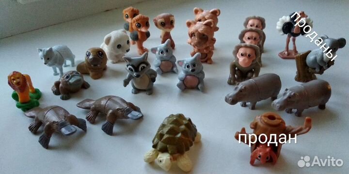 Киндеры сборка и некомплектные