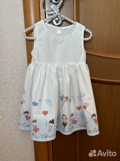 Платье нарядное летнее 86