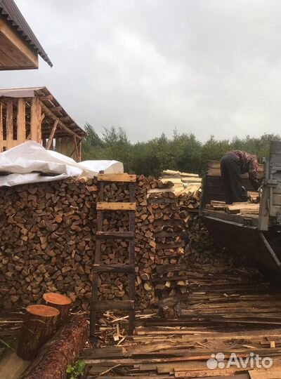 Дрова колотые ольха