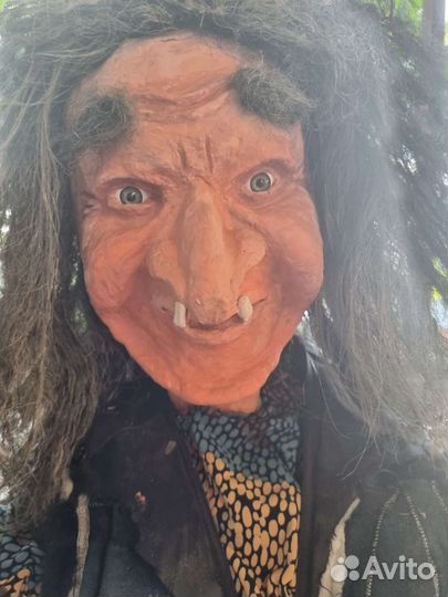 Фигура бабы яги. Ручная работа