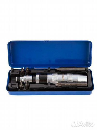 Отвертка ударная с комплектом бит