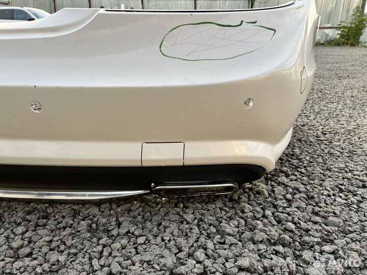 Бампер задний мерседес w218 цвет 799U