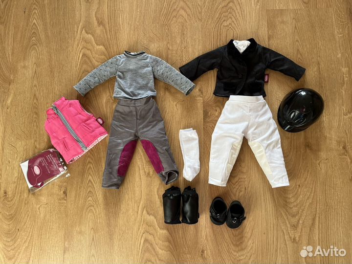 Аутфит всадницы для куклы 48см