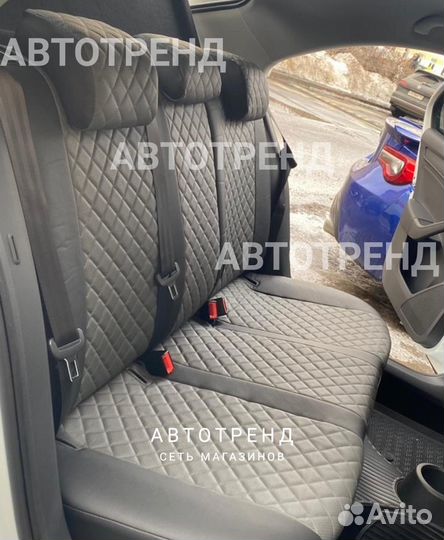 Чехлы из экокожи kia