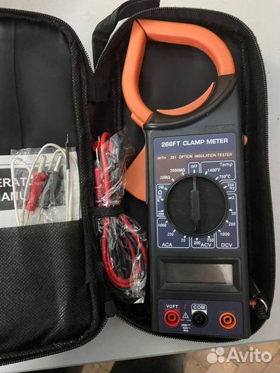 Мультиметр клещевой