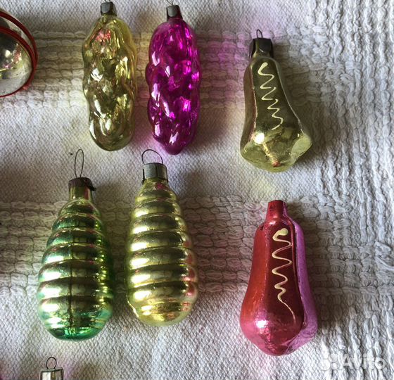Елочные игрушки СССР советские