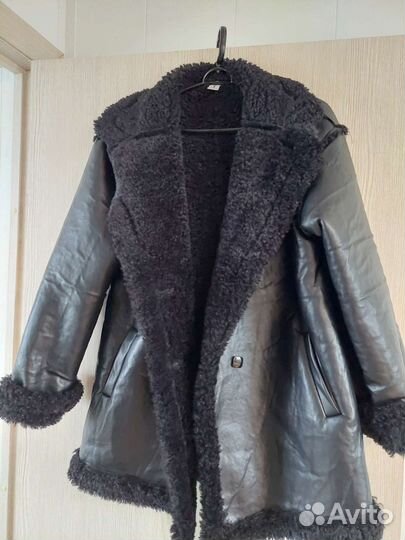 Дубленка новая, уезжаю, продаю