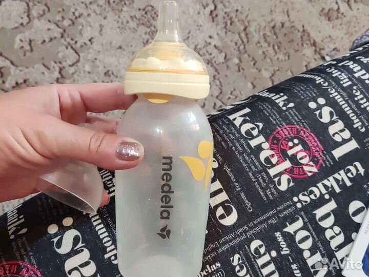 Бутылочка с соской для густого