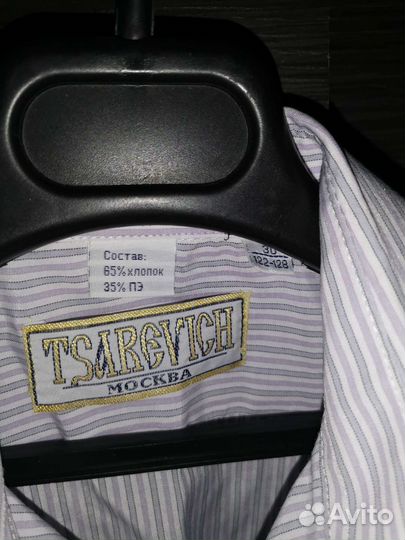 Рубашка для мальчика hm 122 128