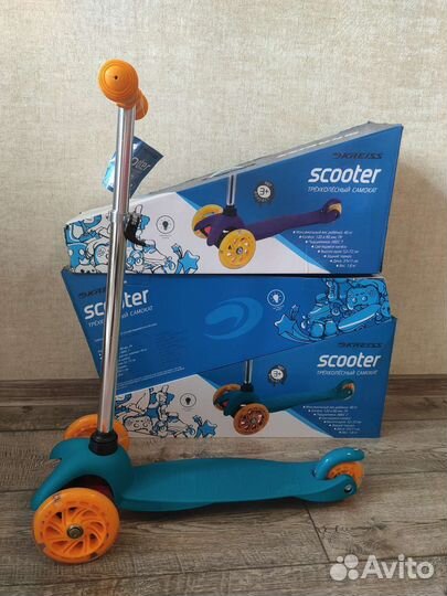 Самокат Kreiss 3 колесный