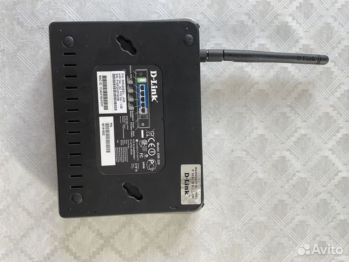 Wifi роутер dlink dir 320 dd-wrt