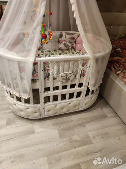 Матрас детский круглый