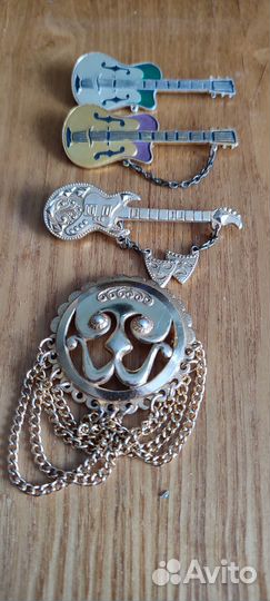 Винтажные броши СССР