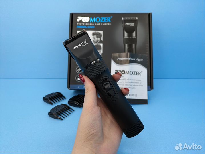 Машинка Promozer для стрижки волос два акб