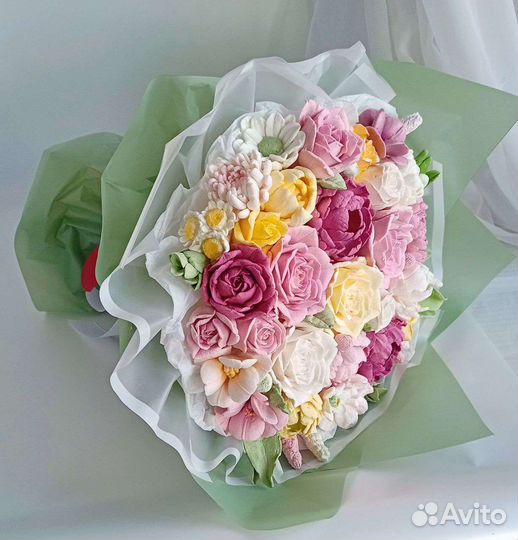 Зефирные букеты и композиции