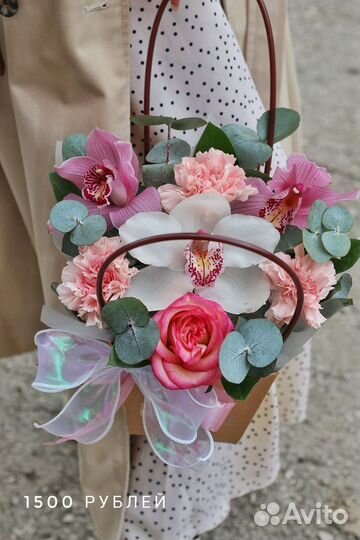 Композиции из цветов, цветы сборные, букеты