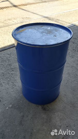 Бочка металлическая чистая б/у 200л