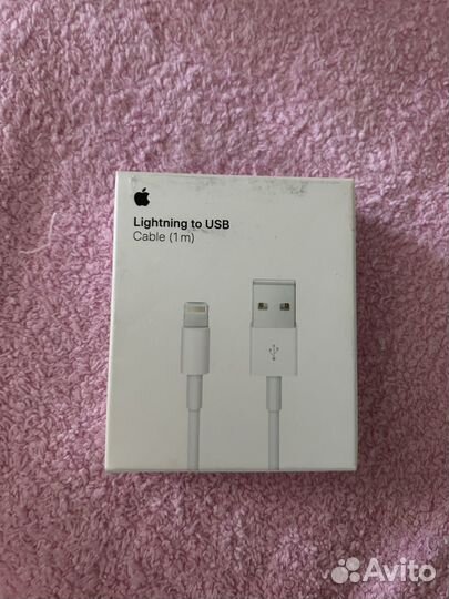 Новый Кабель Apple Lightning/USB (1 м) оригинал