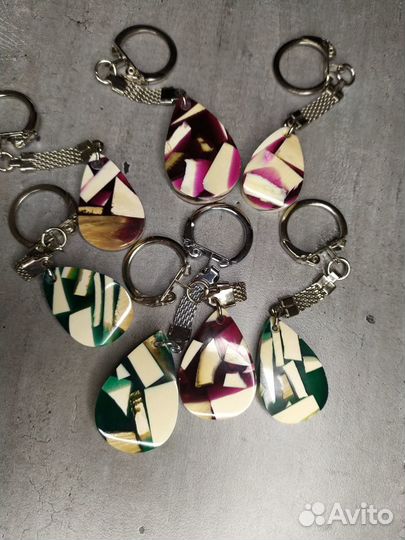 Стабилизированный бивень мамонта. Брелок