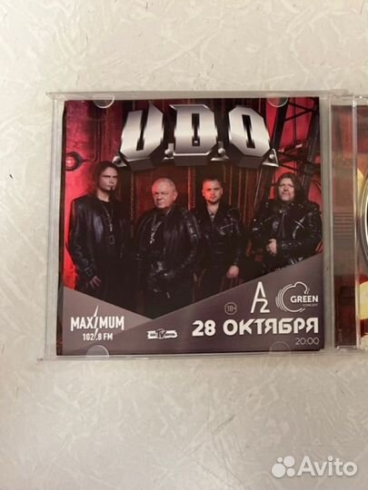 Диск U.D.O. с автографом группы (Steelf Factory)