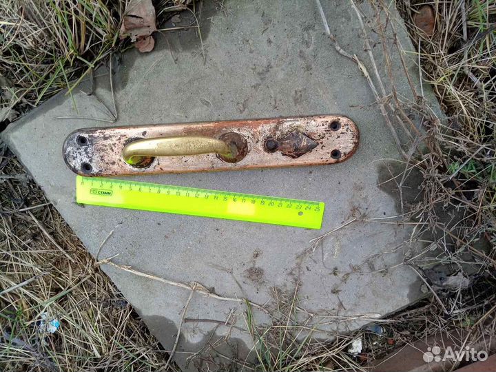 Дверная ручка старинная, артель Наша Техника