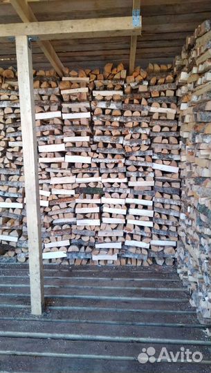 Дрова березовые колотые