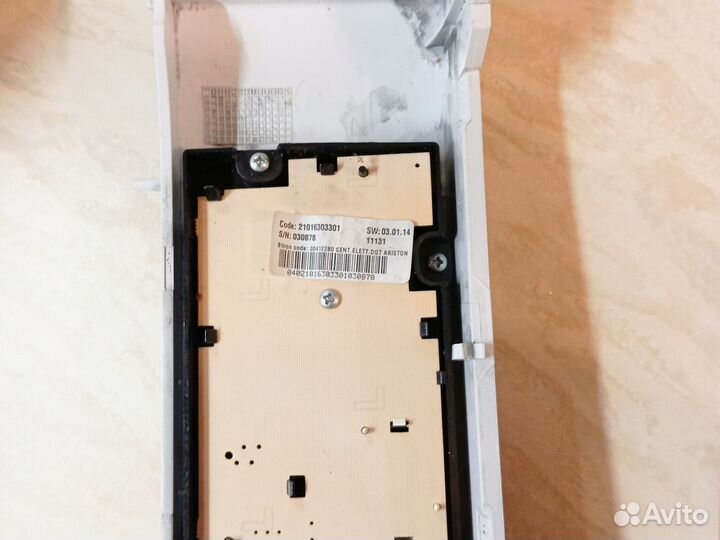 Панель управления стиральной машины