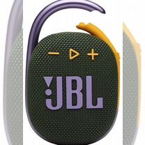 Портативная акустика JBL Clip 4, 5 Вт, зеленый