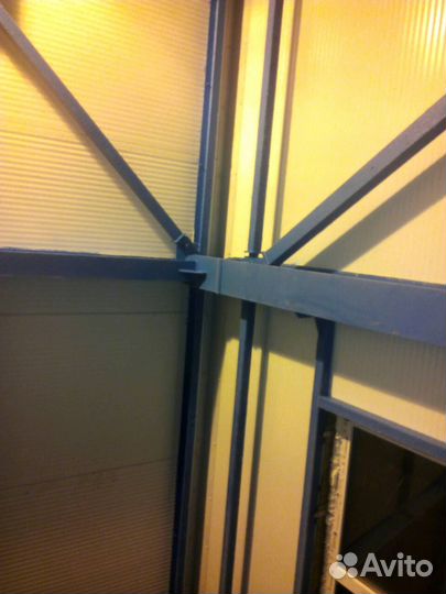 Монтаж металлоконструкций и сендвич панелей