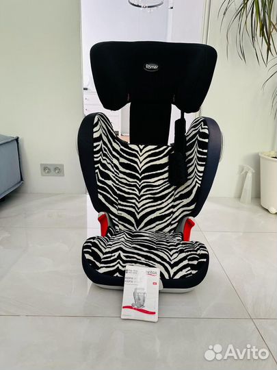 Автокресло Britax Romer Kidfix zebra