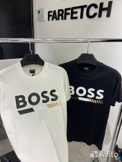 Футболка hugo boss мужская