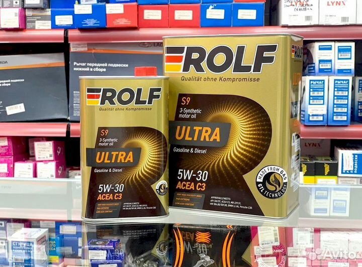 Масло моторное Rolf Ultra 5W-30 C3 SN/CF 1л