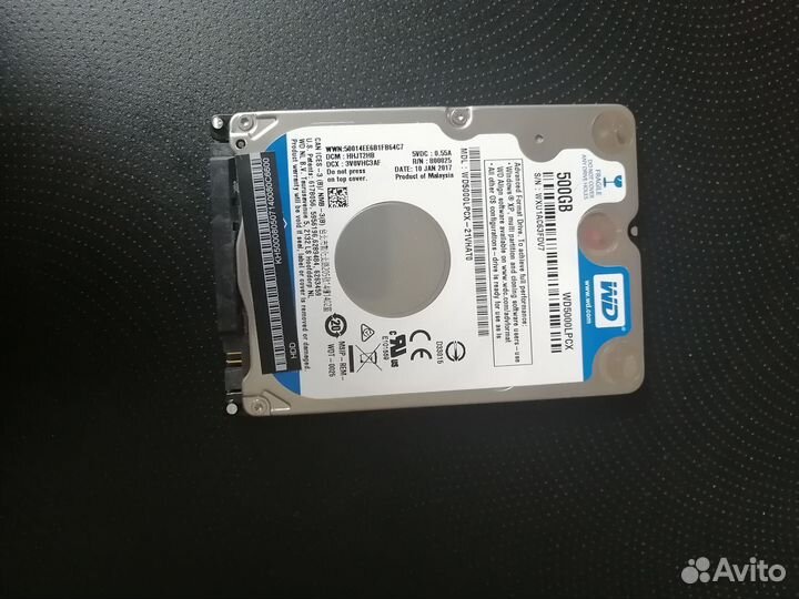 Hdd SATA 500gb 2.5