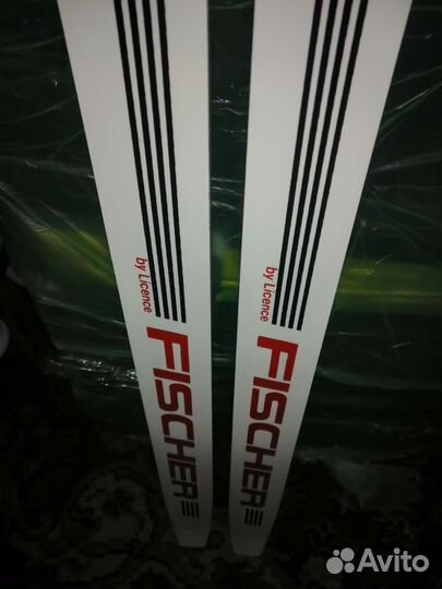 Лыжи беговые fisher, новые 210 рост