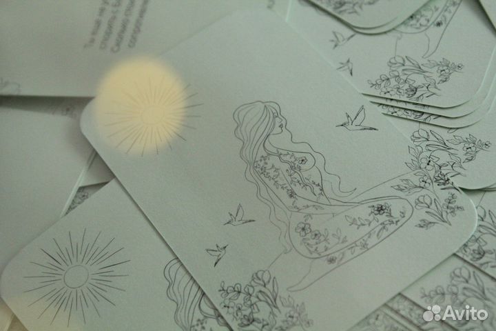 Nature Вдохновляющая колода с вопросами