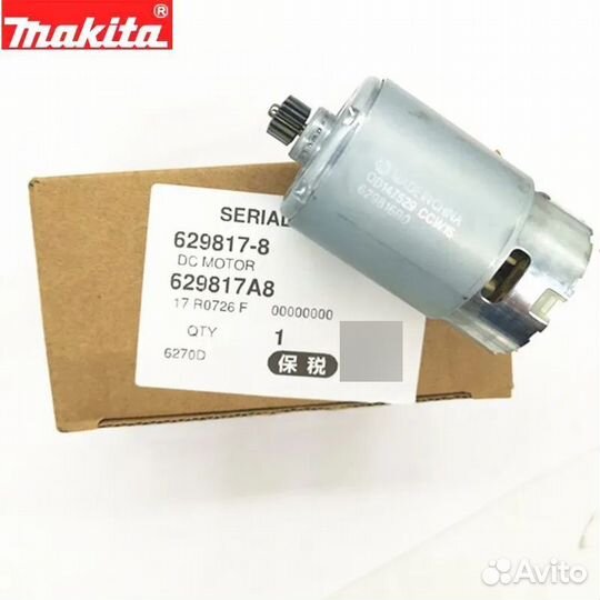 Двигатель Makita 10.8V, 12V, 14.4V, 18V Оригинал