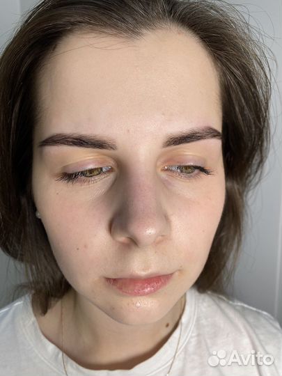 Оформление бровей brow-мастер