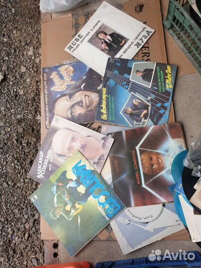 Виниловые пластинки СССР