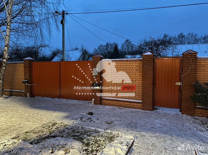 Откатные ворота с гарантией